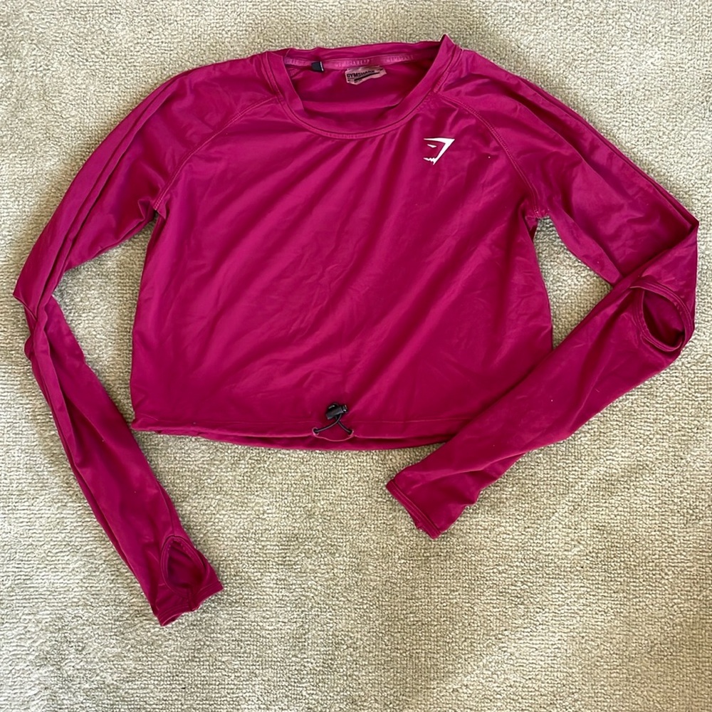 Long Sleeve Gymshark top